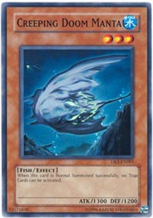 Creeping Doom Manta (DR3-EN085) - Dark Revelation Volume 3 Unlimited Dark Revelation Volume 3 Yugioh Single Squirtle Squad Card Shop.