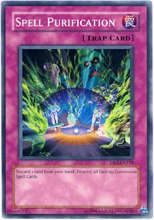 Spell Purification (DR3-EN118) - Dark Revelation Volume 3 Unlimited Dark Revelation Volume 3 Yugioh Single Squirtle Squad Card Shop.
