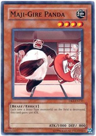 Maji-Gire Panda (DR3-EN132) - Dark Revelation Volume 3 Unlimited Dark Revelation Volume 3 Yugioh Single Squirtle Squad Card Shop.