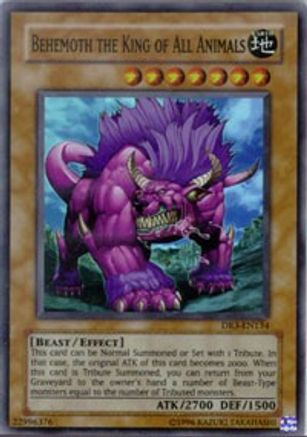 Behemoth the King of All Animals (DR3-EN134) - Dark Revelation Volume 3 Unlimited Dark Revelation Volume 3 Yugioh Single Squirtle Squad Card Shop.