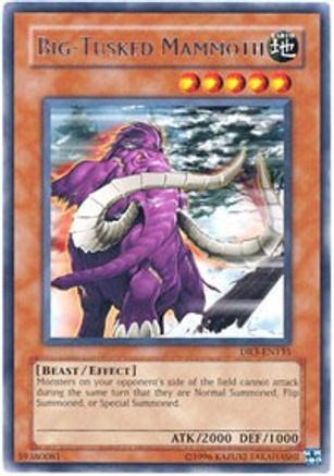 Big-Tusked Mammoth (DR3-EN135) - Dark Revelation Volume 3 Unlimited Dark Revelation Volume 3 Yugioh Single Squirtle Squad Card Shop.