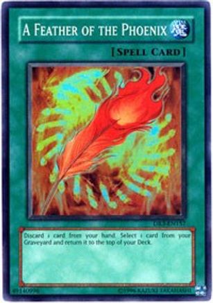 A Feather of the Phoenix (DR3-EN157) - Dark Revelation Volume 3 Unlimited Dark Revelation Volume 3 Yugioh Single Squirtle Squad Card Shop.