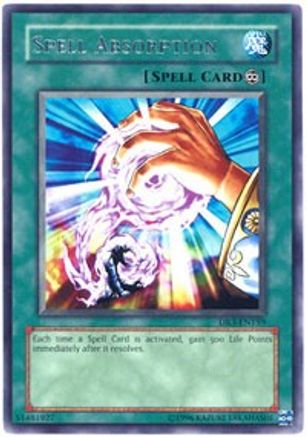 Spell Absorption (DR3-EN159) - Dark Revelation Volume 3 Unlimited Dark Revelation Volume 3 Yugioh Single Squirtle Squad Card Shop.