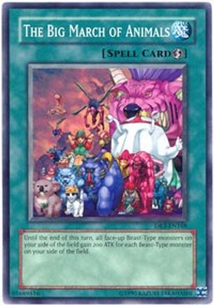The Big March of Animals (DR3-EN168) - Dark Revelation Volume 3 Unlimited Dark Revelation Volume 3 Yugioh Single Squirtle Squad Card Shop.
