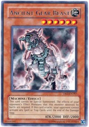 Ancient Gear Beast (DR3-EN187) - Dark Revelation Volume 3 Unlimited Dark Revelation Volume 3 Yugioh Single Squirtle Squad Card Shop.