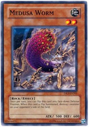 Medusa Worm (DR3-EN202) - Dark Revelation Volume 3 Unlimited Dark Revelation Volume 3 Yugioh Single Squirtle Squad Card Shop.