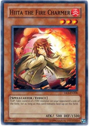 Hiita the Fire Charmer (DR3-EN208) - Dark Revelation Volume 3 Unlimited Dark Revelation Volume 3 Yugioh Single Squirtle Squad Card Shop.