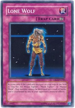 Lone Wolf (DR3-EN240) - Dark Revelation Volume 3 Unlimited Dark Revelation Volume 3 Yugioh Single Squirtle Squad Card Shop.