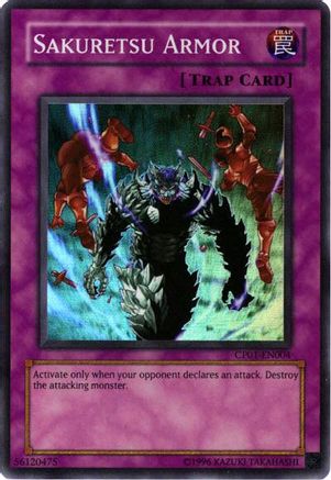 Sakuretsu Armor (CP01-EN004) - Champion Pack 1 Unlimited Champion Pack 1 Yugioh Single Squirtle Squad Card Shop.