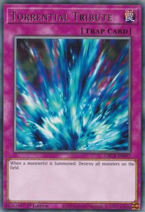 Torrential Tribute (GRCR-EN057) - The Grand Creators 1st Edition The Grand Creators Yugioh Single Squirtle Squad Card Shop.
