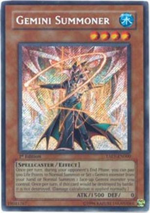 Gemini Summoner (TAEV-EN000) - Tactical Evolution 1st Edition Tactical Evolution Yugioh Single Squirtle Squad Card Shop.