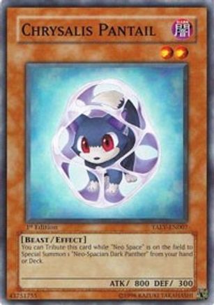 Chrysalis Pantail (TAEV-EN007) - Tactical Evolution 1st Edition Tactical Evolution Yugioh Single Squirtle Squad Card Shop.