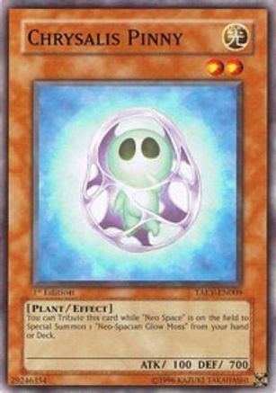 Chrysalis Pinny (TAEV-EN009) - Tactical Evolution Unlimited Tactical Evolution Yugioh Single Squirtle Squad Card Shop.