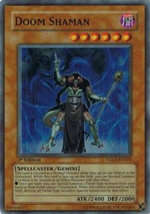 Doom Shaman (TAEV-EN025) - Tactical Evolution Unlimited Tactical Evolution Yugioh Single Squirtle Squad Card Shop.