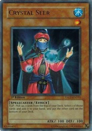 Crystal Seer (TAEV-EN031) - Tactical Evolution Unlimited Tactical Evolution Yugioh Single Squirtle Squad Card Shop.