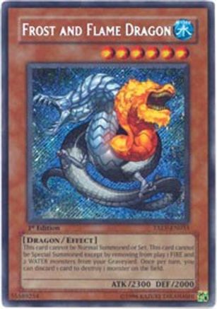 Frost and Flame Dragon (TAEV-EN033) - Tactical Evolution 1st Edition Tactical Evolution Yugioh Single Squirtle Squad Card Shop.