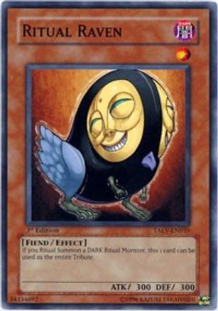 Ritual Raven (TAEV-EN035) - Tactical Evolution Unlimited Tactical Evolution Yugioh Single Squirtle Squad Card Shop.