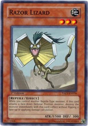 Razor Lizard (TAEV-EN036) - Tactical Evolution Unlimited Tactical Evolution Yugioh Single Squirtle Squad Card Shop.
