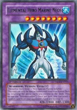 Elemental Hero Marine Neos (TAEV-EN041) - Tactical Evolution Unlimited Tactical Evolution Yugioh Single Squirtle Squad Card Shop.