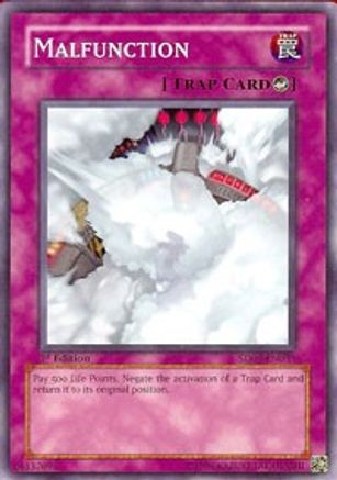 Malfunction (SD09-EN035) - Structure Deck: Dinosaur's Rage 1st Edition Structure Deck: Dinosaur's Rage Yugioh Single Squirtle Squad Card Shop.