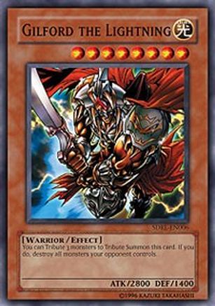 Gilford the Lightning (SDRL-EN006) - Structure Deck: Rise of the Dragon Lords 1st Edition Structure Deck: Rise of the Dragon Lords Yugioh Single Squirtle Squad Card Shop.