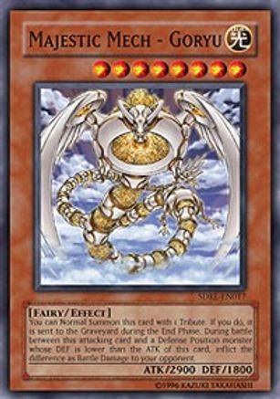 Majestic Mech - Goryu (SDRL-EN017) - Structure Deck: Rise of the Dragon Lords 1st Edition Structure Deck: Rise of the Dragon Lords Yugioh Single Squirtle Squad Card Shop.