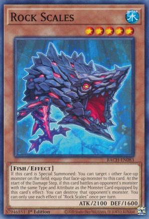 Rock Scales (BACH-EN083) - Battle of Chaos 1st Edition Battle of Chaos Yugioh Single Squirtle Squad Card Shop.