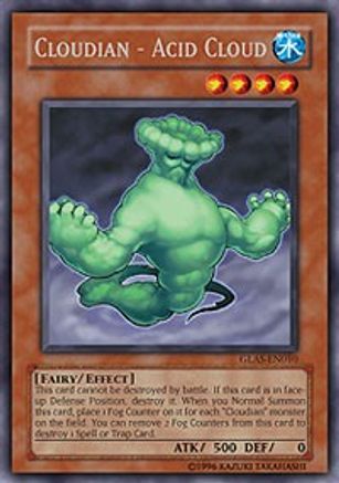 Cloudian - Acid Cloud (GLAS-EN010) - Gladiator's Assault 1st Edition Gladiator's Assault Yugioh Single Squirtle Squad Card Shop.