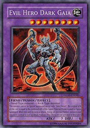 Evil Hero Dark Gaia (GLAS-EN040) - Gladiator's Assault Unlimited Gladiator's Assault Yugioh Single Squirtle Squad Card Shop.