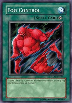 Fog Control (GLAS-EN051) - Gladiator's Assault 1st Edition Gladiator's Assault Yugioh Single Squirtle Squad Card Shop.