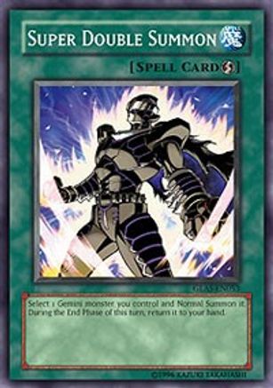 Super Double Summon (GLAS-EN053) - Gladiator's Assault Unlimited Gladiator's Assault Yugioh Single Squirtle Squad Card Shop.