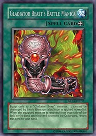 Gladiator Beast's Battle Manica (GLAS-EN057) - Gladiator's Assault Unlimited Gladiator's Assault Yugioh Single Squirtle Squad Card Shop.