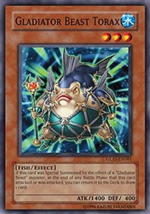 Gladiator Beast Torax (GLAS-EN081) - Gladiator's Assault Unlimited Gladiator's Assault Yugioh Single Squirtle Squad Card Shop.