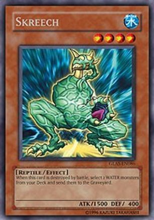 Skreech (GLAS-EN086) - Gladiator's Assault Unlimited Gladiator's Assault Yugioh Single Squirtle Squad Card Shop.