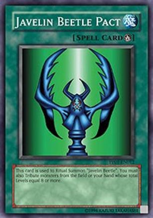 Javelin Beetle Pact (PP01-EN012) - Premium Pack 1 Unlimited Premium Pack 1 Yugioh Single Squirtle Squad Card Shop.