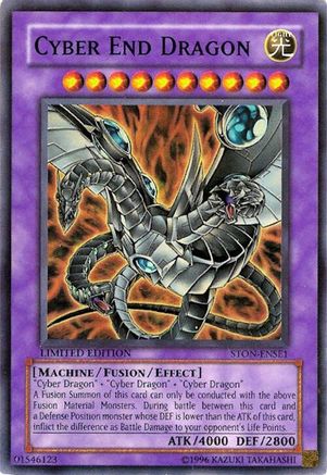 Cyber End Dragon (STON-ENSE1) - Strike of Neos Limited Strike of Neos Yugioh Single Squirtle Squad Card Shop.