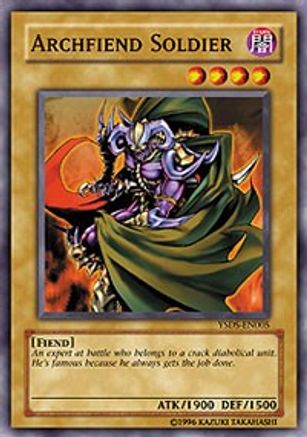 Archfiend Soldier (YSDS-EN005) - Starter Deck: Syrus Truesdale 1st Edition Starter Deck: Syrus Truesdale Yugioh Single Squirtle Squad Card Shop.