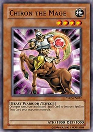 Chiron the Mage (YSDS-EN012) - Starter Deck: Syrus Truesdale 1st Edition Starter Deck: Syrus Truesdale Yugioh Single Squirtle Squad Card Shop.