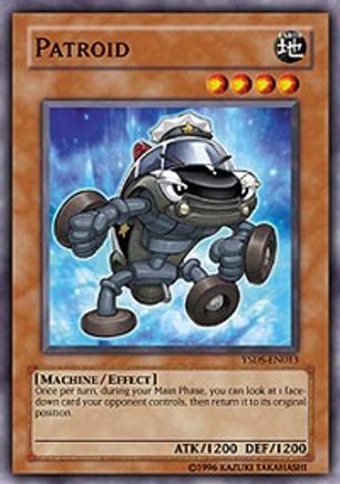 Patroid (YSDS-EN013) - Starter Deck: Syrus Truesdale Unlimited Starter Deck: Syrus Truesdale Yugioh Single Squirtle Squad Card Shop.