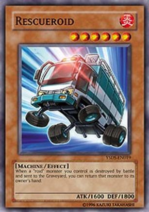 Rescueroid (YSDS-EN019) - Starter Deck: Syrus Truesdale 1st Edition Starter Deck: Syrus Truesdale Yugioh Single Squirtle Squad Card Shop.