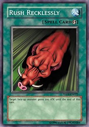 Rush Recklessly (YSDS-EN022) - Starter Deck: Syrus Truesdale Unlimited Starter Deck: Syrus Truesdale Yugioh Single Squirtle Squad Card Shop.