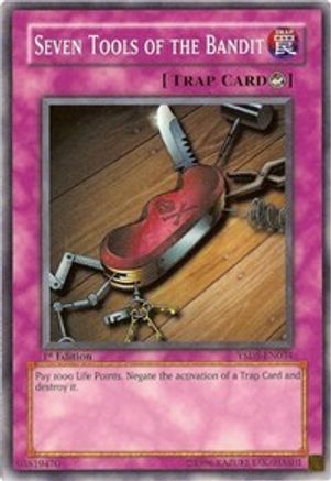 Seven Tools of the Bandit (YSDS-EN034) - Starter Deck: Syrus Truesdale Unlimited Starter Deck: Syrus Truesdale Yugioh Single Squirtle Squad Card Shop.