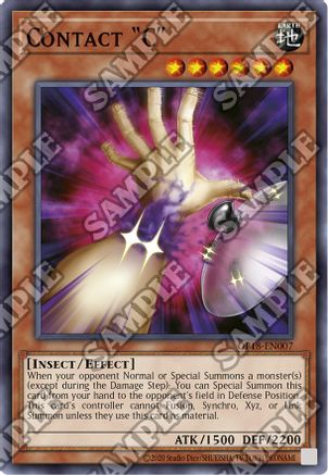Contact "C" (OP18-EN007) - OTS Tournament Pack 18 Unlimited OTS Tournament Pack 18 Yugioh Single Squirtle Squad Card Shop.