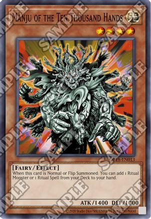 Manju of the Ten Thousand Hands (OP18-EN013) - OTS Tournament Pack 18 Unlimited OTS Tournament Pack 18 Yugioh Single Squirtle Squad Card Shop.