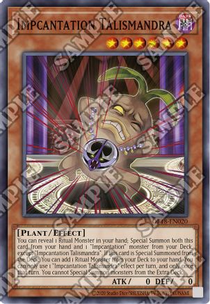Impcantation Talismandra (OP18-EN020) - OTS Tournament Pack 18 Unlimited OTS Tournament Pack 18 Yugioh Single Squirtle Squad Card Shop.