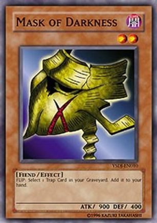 Mask of Darkness (YSDJ-EN010) - Starter Deck: Jaden Yuki Unlimited Starter Deck: Jaden Yuki Yugioh Single Squirtle Squad Card Shop.