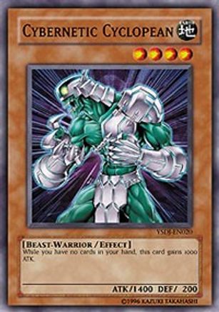 Cybernetic Cyclopean (YSDJ-EN020) - Starter Deck: Jaden Yuki 1st Edition Starter Deck: Jaden Yuki Yugioh Single Squirtle Squad Card Shop.