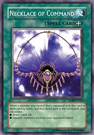 Necklace of Command (YSDJ-EN027) - Starter Deck: Jaden Yuki Unlimited Starter Deck: Jaden Yuki Yugioh Single Squirtle Squad Card Shop.
