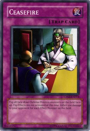 Ceasefire (CP02-EN014) - Champion Pack 2 Unlimited Champion Pack 2 Yugioh Single Squirtle Squad Card Shop.