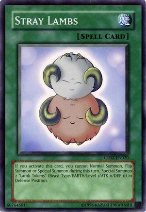 Stray Lambs (CP02-EN020) - Champion Pack 2 Unlimited Champion Pack 2 Yugioh Single Squirtle Squad Card Shop.